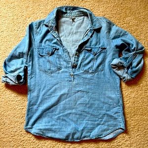 Jean tunic top